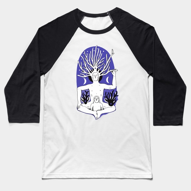 spiritual nature Baseball T-Shirt by Daria Kusto